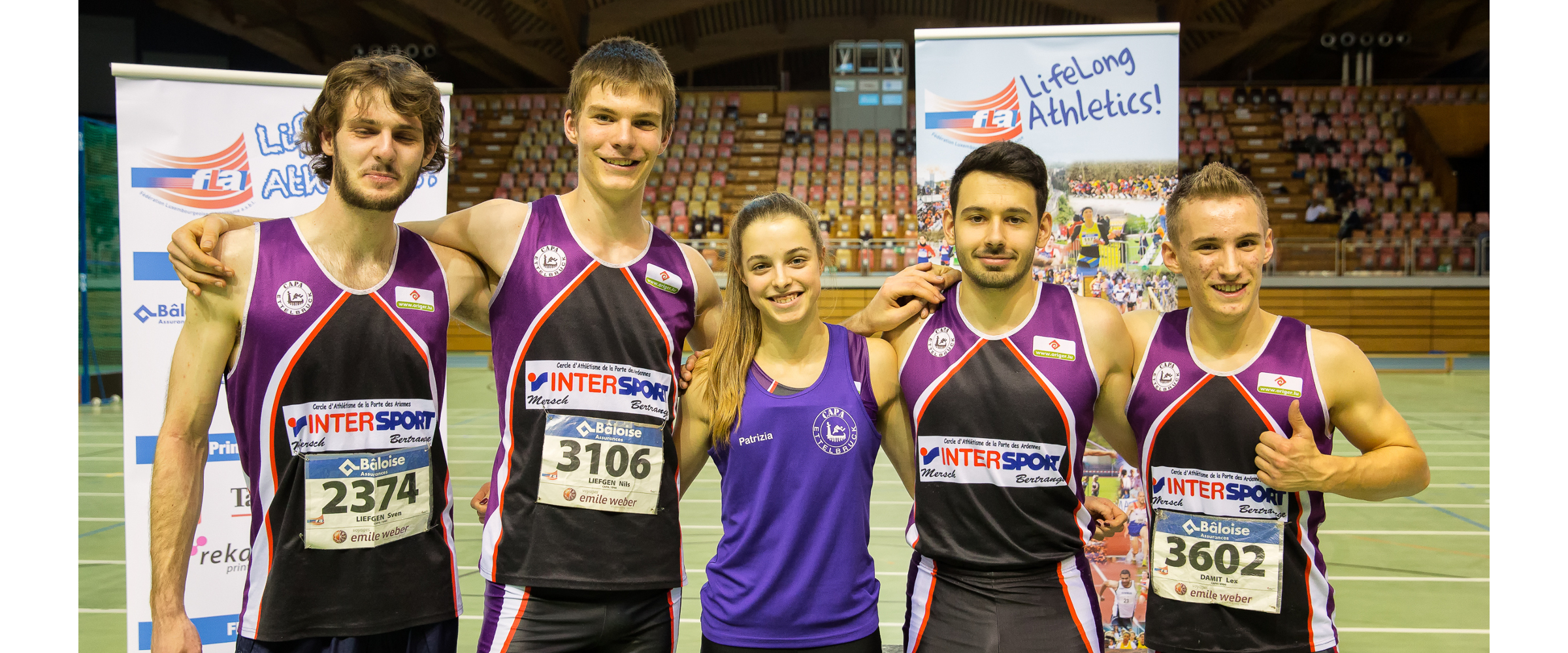 Staffel Championnat Indoor 2016 &copy; Harry Daemen